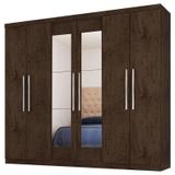 Guarda Roupa Casal Prime 7000 Imbuia Araplac
