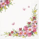 Guardanapos flores charmosas HOF211350 pct 20fls - Home fashion