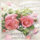 Guardanapos sinfonia das flores HOF211316 pct 20fls - Home fashion