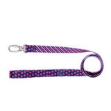 Guia de passeio para cachorro PINK DOTS - azul e pink - WALKIEDOG