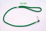 Guia para pet com 8 mm de espessura com 100 cm de comprimento na cor verde - E - pet