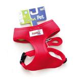 Guia Peitoral Comfort American Pets vermelho Tamanho M