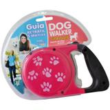 Guia Retrátil Para Cachorros Dog Walker Rosa - São pet