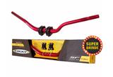 Guidão Oxxy Alto Fosco Fat Bar Trail Vermelho