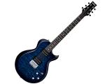 Guitarra Original Ibanez GART 50 QA T - Preta/Azul