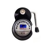 Hamburgueira Manual Hp 112 Preta - Modelador de Hamburguer Picelli