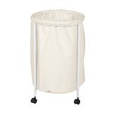 Hamper Com Saco De Algodao - Marcos moveis