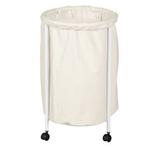 Hamper Com Saco De Algodao - Marcos moveis
