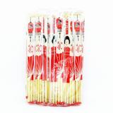 Hashi de bambú redondo 50 pares - Ganesh