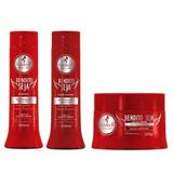 Haskell Bendito Seja Shampoo + Condicionador 300ml + Máscara 250g