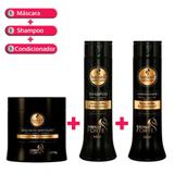 Haskell Cavalo Forte Shampoo 500ml + Condicionador 500ml + Mascara 500g