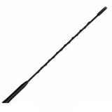 Haste para antena teto antico espiral 35cm rosca 5mm preta HS301