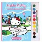 Hello Kitty: Um dia no parque de diversões - Livro com aquarela - Vale das letras