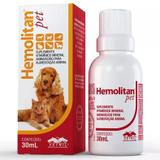 Hemolitan Pet Gotas Vetnil Para Cães E Gatos 30ml