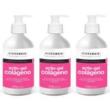 Hidramais Activ-gel Colágeno Gel P/ Massagem 250g (Kit C/03)
