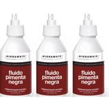 Hidramais Pimenta Negra Fluido 250ml (Kit C/03)