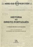 História Do Direito Português - 5ª Ed. - Almedina