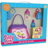 Hora do Faz de Conta Baby Alive Bolsinha da Mamãe 987 Elka