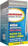 IBUPROMED 100mg/ml Gotas / 20 ml Sabor Morango Medquímica - Medquimica industria farmaceu