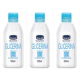 Ideal Glicerina Bi Destilada 100ml (Kit C/03)