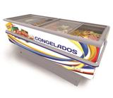 Ilha Congelados Refrigerada Adesivada Polar Mip-200a1