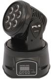 Iluminação PLS Mini Moving Head LED BLIZZ Bivolt Preto