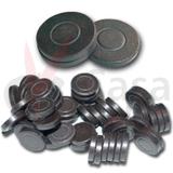 Imã Moeda para Geladeira e Artesanato 10 x 3 mm - Pacote com 50 Peças - Imatec