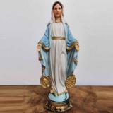 Imagem de Nossa Senhora das Graças em Resina - 30 cm - Lojinha Uai