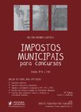 Impostos Municipais Para Concursos - SSQN, IPTU e ITBI - 2ª Edição (2019) - Juspodivm