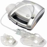 Inalador e Nebulizador G-tech Nebcom V Tecnologia Super Flow - Prata Metálico - Gtech