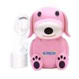 Inalador Nebulizador NebDog Rosa Bivolt - G-Tech