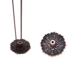 Incensário Porta Incenso Flor de Lotus Bronze - Distribuído frc magazine