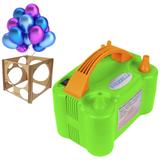 Inflador de Bexiga e Balão Mazzilli 2 Bicos Medidor MDF 110v Verde