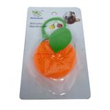 Infusor De Chá Formato De Tangerina Novo Século Laranja