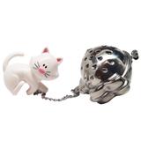 Infusor de Chá Joie em Aço Inox - Linha Gato Branco