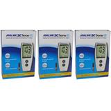 Injex Aparelho Medido de Glicose + Lancetador + 50 Tiras + 50 Lancetas (Kit C/03)