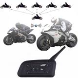 Intercomunicador Bluetooth Moto V6-1200 Capacete Mp3 1.2 Km - Vnetphone