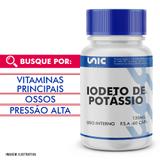 Iodeto de potássio 130mg - Unicpharma