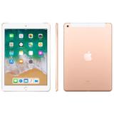 iPad 6 Apple, Tela Retina 9.7”, 32GB, Dourado, Wi-Fi + Cellular - MRM02BZ/A