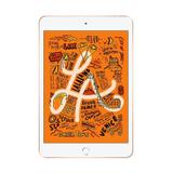 iPad mini 5 Apple, Tela Retina, 256GB, Dourado, Wi-Fi + Cellular - MUXE2BZ/A