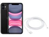iPhone 11 Apple 128GB Preto 6,1” 12MP iOS + Cabo - de Lightning para USB (2m) Apple Original