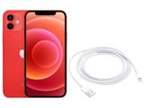 iPhone 12 Apple 128GB - PRODUCT(RED) Tela 6,1” - 12MP iOS + Cabo de Lightning para USB (2m) Apple