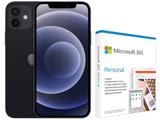 iPhone 12 Apple 64GB Preto Tela 6,1” 12MP - iOS + Microsoft 365 Personal Office 365 apps 1TB