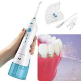 Irrigador Portatil Limpa Dente Recarregavel Oral Bucal 2 Bicos 360 Bivolt Eletrico (HC036) - Multilaser