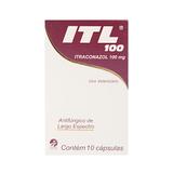 ITL 100 mg Antifúngico Itraconazol 10 Cps - Cepav