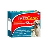 Ivercanis 12mg 4 comp World Ivermectina Cães - World veterinária