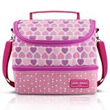 Jacki Design Lancheira Térmica 2 Compartimentos Cor Rosa
