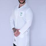 Jaleco Estética Masculino Manga Longa FAÍKO Jalecos
