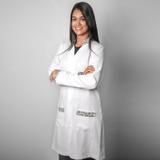 Jaleco Feminino Acinturado Modelo Jasmim FAÍKO Jalecos