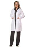 Jaleco Feminino Corporat Gola Esporte - Demorgan uniformes